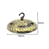 Maxbell Ceiling Canopy Kit with Hook Accessory Durable Ceiling Light Plate Lamp Base Aureate Opening Hook