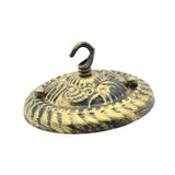 Maxbell Ceiling Canopy Kit with Hook Accessory Durable Ceiling Light Plate Lamp Base Aureate Opening Hook