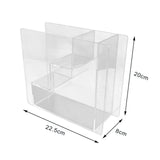 Maxbell Acrylic Flower Vase Elegant Ornament Floral Pot for Flower Shop Wedding Home