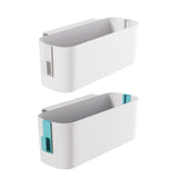 Maxbell Organizer Box Bed Hanging Bag Headboards Crib Bed Rail Bedside Storage Caddy White