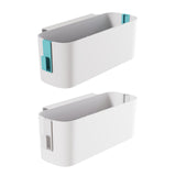 Maxbell Organizer Box Bed Hanging Bag Headboards Crib Bed Rail Bedside Storage Caddy White