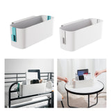 Maxbell Organizer Box Bed Hanging Bag Headboards Crib Bed Rail Bedside Storage Caddy White