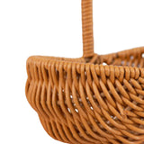 Maxbell Woven Baskets Romantic Flower Storage Basket for Wedding Photo Props Bedroom