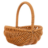 Maxbell Woven Baskets Romantic Flower Storage Basket for Wedding Photo Props Bedroom