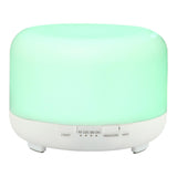 Maxbell Essential Oil Diffuser Mute Desktop Humidifiers for Living Room Home Bedside White