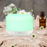 Maxbell Essential Oil Diffuser Mute Desktop Humidifiers for Living Room Home Bedside White