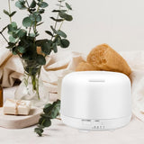Maxbell Essential Oil Diffuser Mute Desktop Humidifiers for Living Room Home Bedside White