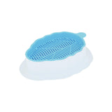 Maxbell Cats Grass Sprouter Tray with Drain Holes for Garden Greens Greenhouse White Color Blue