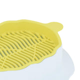 Maxbell Cats Grass Sprouter Tray with Drain Holes for Garden Greens Greenhouse White Yellow