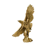 Maxbell Eagle Figurine Hawk Statue Resin Home Decor for Dining Room Mantle Adornment Soaring