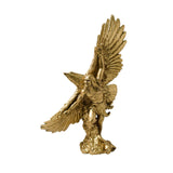 Maxbell Eagle Figurine Hawk Statue Resin Home Decor for Dining Room Mantle Adornment Soaring