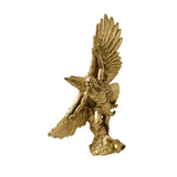 Maxbell Eagle Figurine Hawk Statue Resin Home Decor for Dining Room Mantle Adornment Soaring