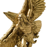 Maxbell Eagle Figurine Hawk Statue Resin Home Decor for Dining Room Mantle Adornment Soaring
