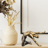 Maxbell Abstract Sculpture Sports Figure Figurine Human Body Statue Ornament Style D