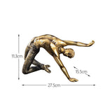Maxbell Abstract Sculpture Sports Figure Figurine Human Body Statue Ornament Style D