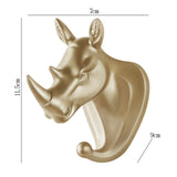 Maxbell Head Coat Hook Accessory Hanger for Bedroom Restaurant Hallway Aureate