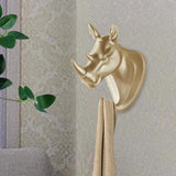 Maxbell Head Coat Hook Accessory Hanger for Bedroom Restaurant Hallway Aureate
