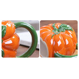 Maxbell Cute Ceramic Coffee Mug Durable Ceramic Mug for Birthday Gift Office Pumpkin