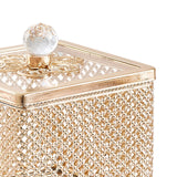 Maxbell Luxury Jewelry Box Women Jewellery Storage Case for Lady Home Decor Bathroom 13cm Height