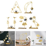 Maxbell Leaves Statue Figurine Home Desk Leaves Decorative Decoration Leaf Sculpture 7x7x19cm