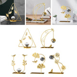 Maxbell Leaves Statue Figurine Home Desk Leaves Decorative Decoration Leaf Sculpture 7x7x19cm