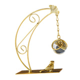 Maxbell Leaves Statue Figurine Home Desk Leaves Decorative Decoration Leaf Sculpture 12x6x18cm Moon