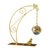 Maxbell Leaves Statue Figurine Home Desk Leaves Decorative Decoration Leaf Sculpture 12x6x18cm Moon
