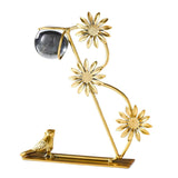 Maxbell Leaves Statue Figurine Home Desk Leaves Decorative Decoration Leaf Sculpture 12x6x17cm