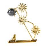 Maxbell Leaves Statue Figurine Home Desk Leaves Decorative Decoration Leaf Sculpture 12x6x17cm