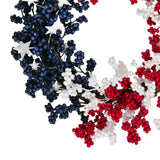 Maxbell Patriotic Independence Day Wreath Front Door Wreath for Window Festival Wall