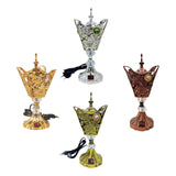 Maxbell Electric Incense Burner Ornament Censer Middle East for Home Bedroom Office Aureate