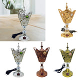 Maxbell Electric Incense Burner Ornament Censer Middle East for Home Bedroom Office Aureate