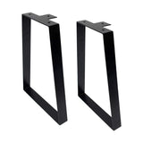 Maxbell 2x Metal Table Legs Iron Desk Legs DIY for Coffee Tables Night Stands Office