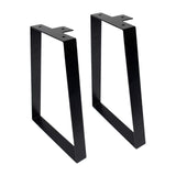 Maxbell 2x Metal Table Legs Iron Desk Legs DIY for Coffee Tables Night Stands Office
