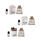 Maxbell Essential Oil Diffuser Set Centerpiece Diffuser Stone for Bedroom Dorm Party White Peach