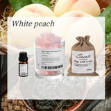 Maxbell Essential Oil Diffuser Set Centerpiece Diffuser Stone for Bedroom Dorm Party White Peach