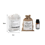 Maxbell Essential Oil Diffuser Set Centerpiece Diffuser Stone for Bedroom Dorm Party White Tea