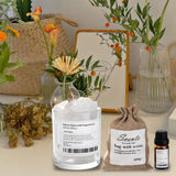 Maxbell Essential Oil Diffuser Set Centerpiece Diffuser Stone for Bedroom Dorm Party White Tea