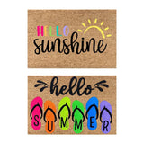 Maxbell Area Rugs Cushion Floor Mat Bathroom Homes NonSlip Kitchen Welcome Door Mats Colorful Slipper