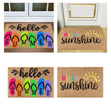 Maxbell Area Rugs Cushion Floor Mat Bathroom Homes NonSlip Kitchen Welcome Door Mats Colorful Slipper