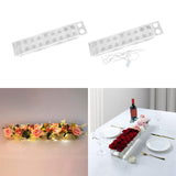Maxbell Clear Acrylic Flower Vase Flowers Box Holder for Birthday Desktop Restaurant without Light