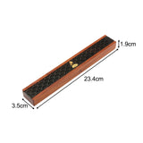 Maxbell Wooden Incense Burner Holder Home Decor Office SPA Incense Stick Box Storage Lotus Lid