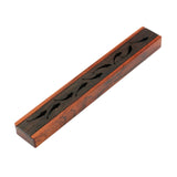 Maxbell Wooden Incense Burner Holder Home Decor Office SPA Incense Stick Box Storage Fish Lid