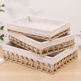 Maxbell Woven Storage Baskets Recyclable Gift Home Appliance for Drinks Dinner Patio medium