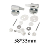 Maxbell Toilet Seat Hinge Set Stable for Toilet Lids Telescopic Washing Machine Lids