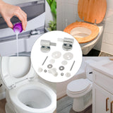 Maxbell Toilet Seat Hinge Set Stable for Toilet Lids Telescopic Washing Machine Lids
