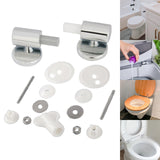 Maxbell Toilet Seat Hinge Set Stable for Toilet Lids Telescopic Washing Machine Lids