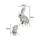 Maxbell Outdoor Statues and Sculptures Resin Decorations for Lawn Bookshelf Backyard