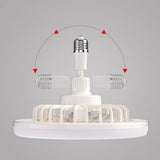 Maxbell Ceiling Fan Lights E27 Fan Light for Bedroom Dining Room Office Yellow