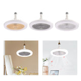 Maxbell Ceiling Fan Lights E27 Fan Light for Bedroom Dining Room Office Yellow